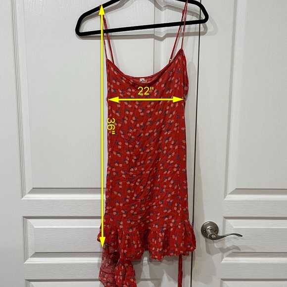 Free People Floral Wrap Dress - Picture 10 of 10